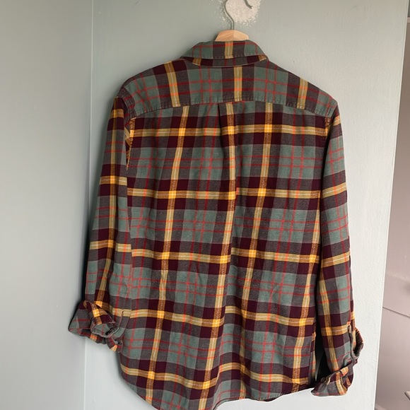 Lands End Plaid Button Down - Picture 6 of 6